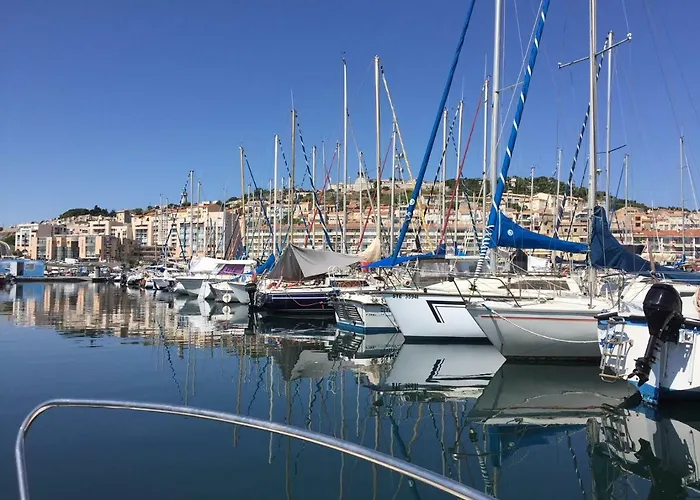 Sète - Fewo mit Meerblick, Schwimmbad